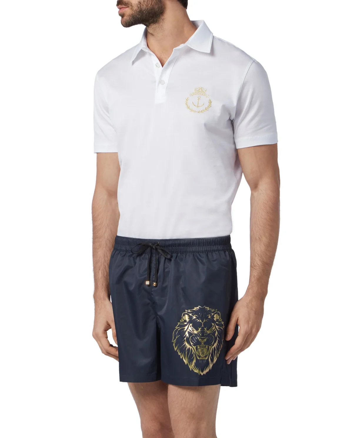 Beachwear Short Trousers Lion, цвет: Черный