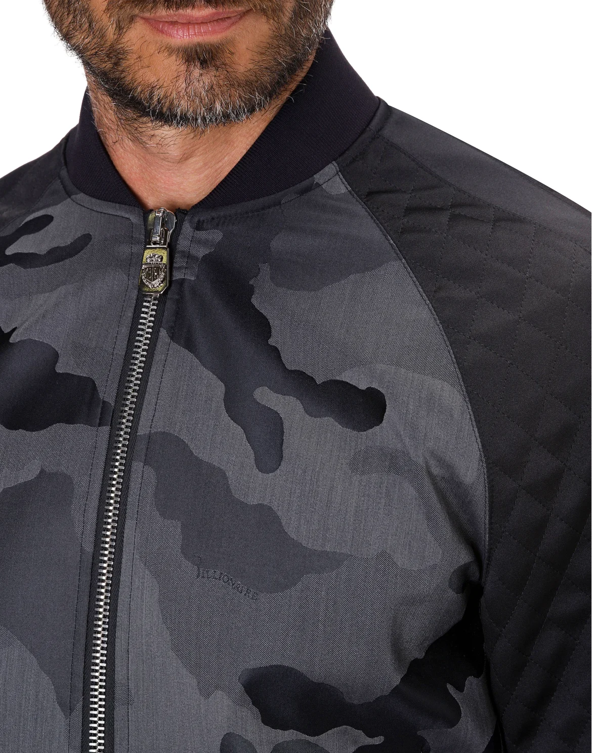 Bomber Camouflage, цвет: Черный