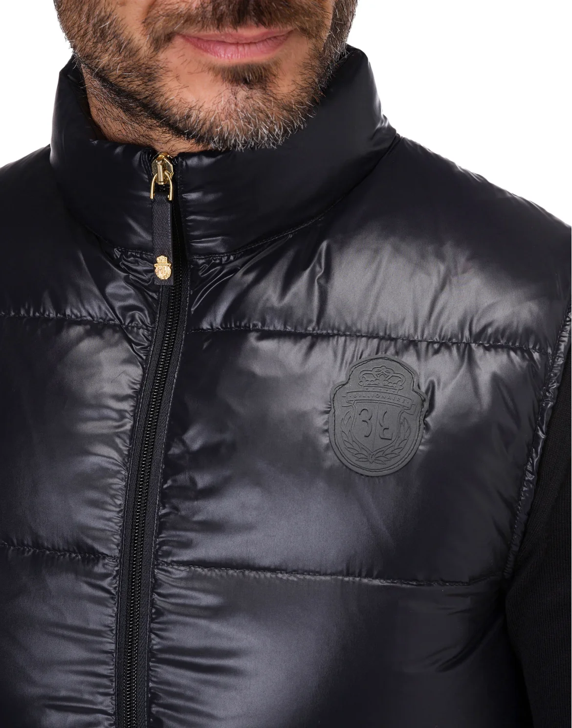 Short Vest Crest, цвет: Черный