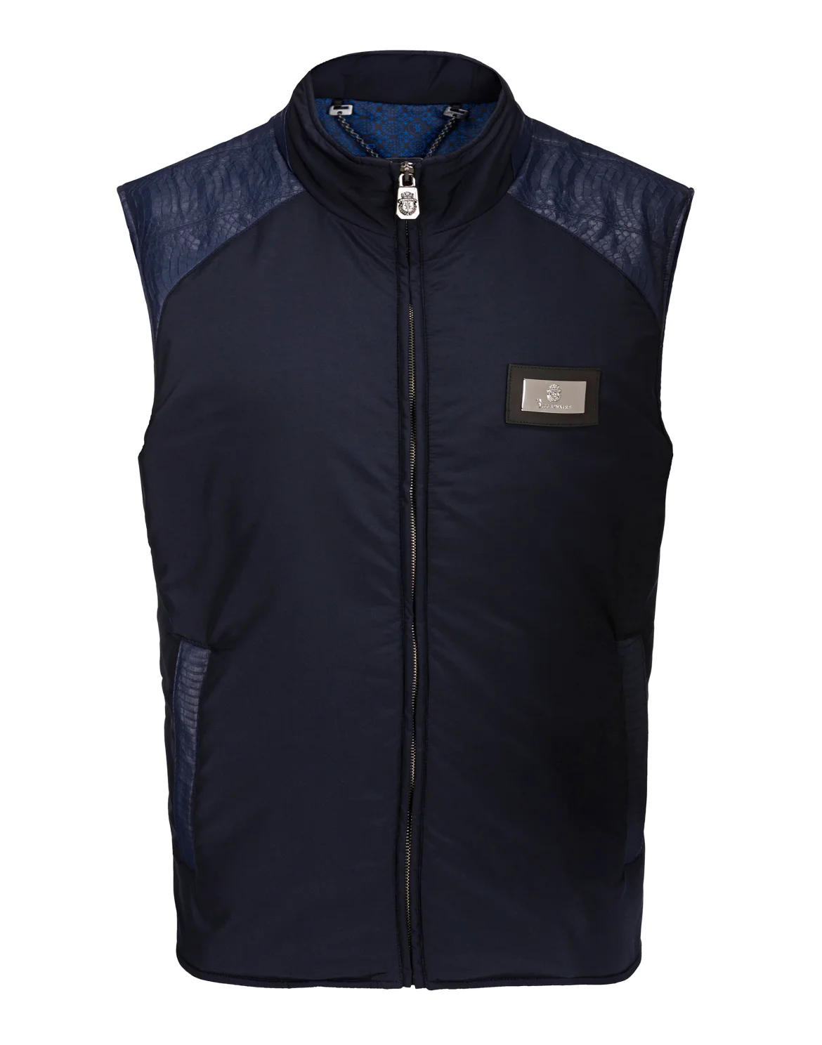 Short Vest Statement, цвет: Синий