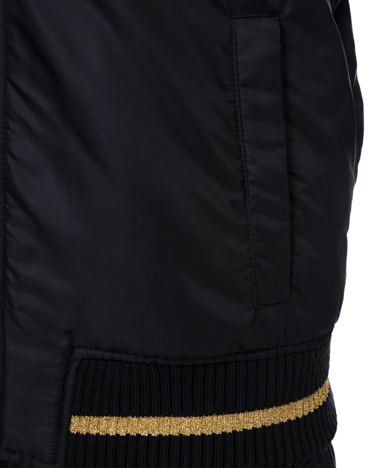 Short Vest Crest, цвет: Черный