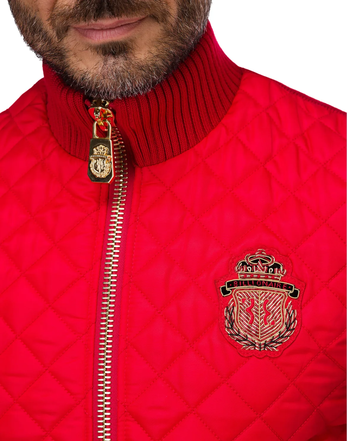 Short Vest Crest, цвет: Красный