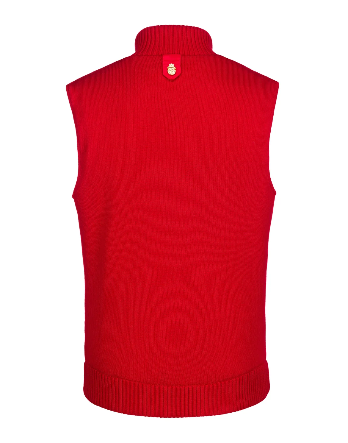 Short Vest Crest, цвет: Красный