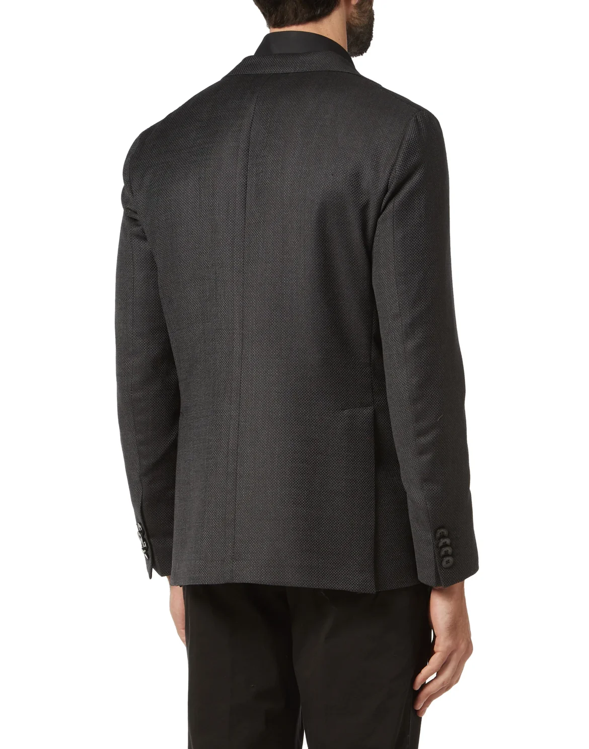 Blazer Slim Fit Double B, цвет: Серый