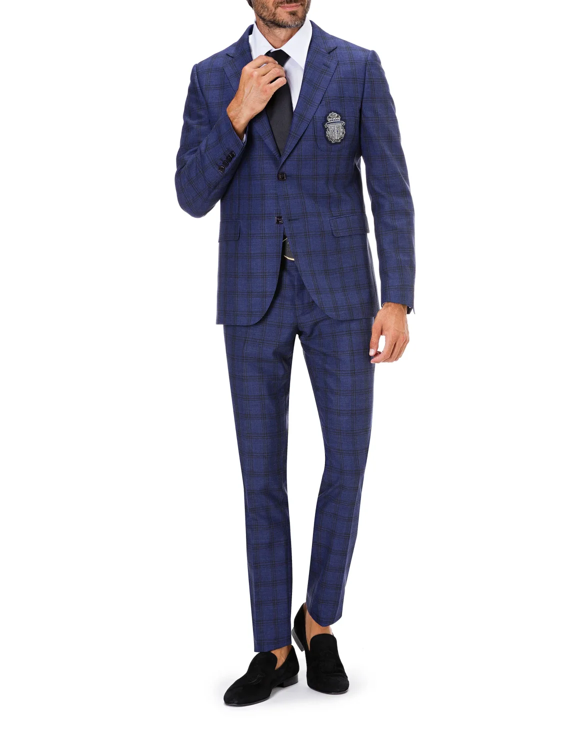 Blazer Regular Fit Crest, цвет: Синий