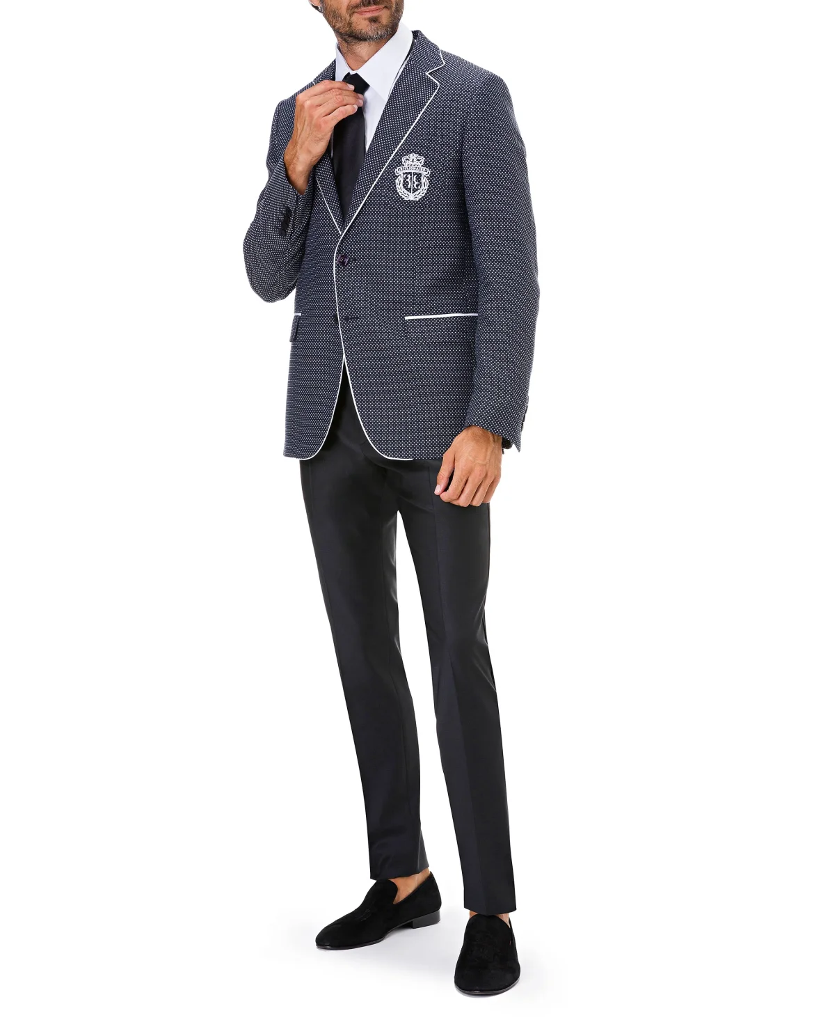 Blazer Regular Fit Crest, цвет: Черный