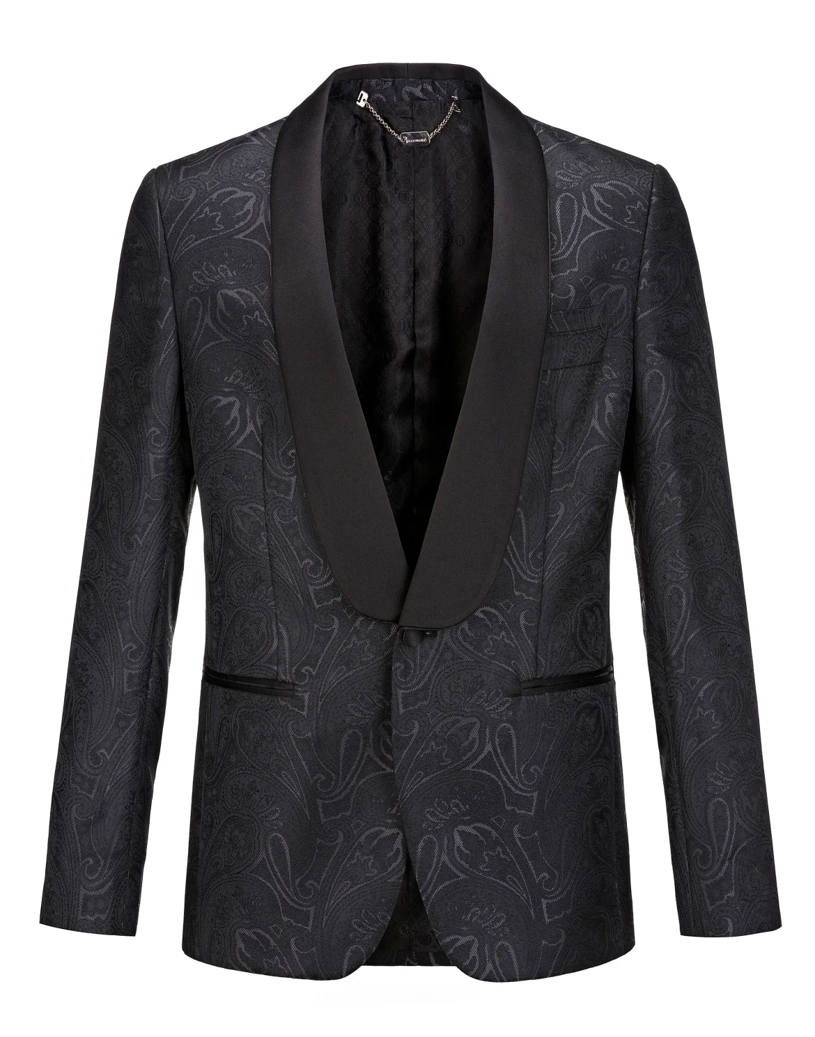 Blazer Slim Fit Elegant, цвет: Черный