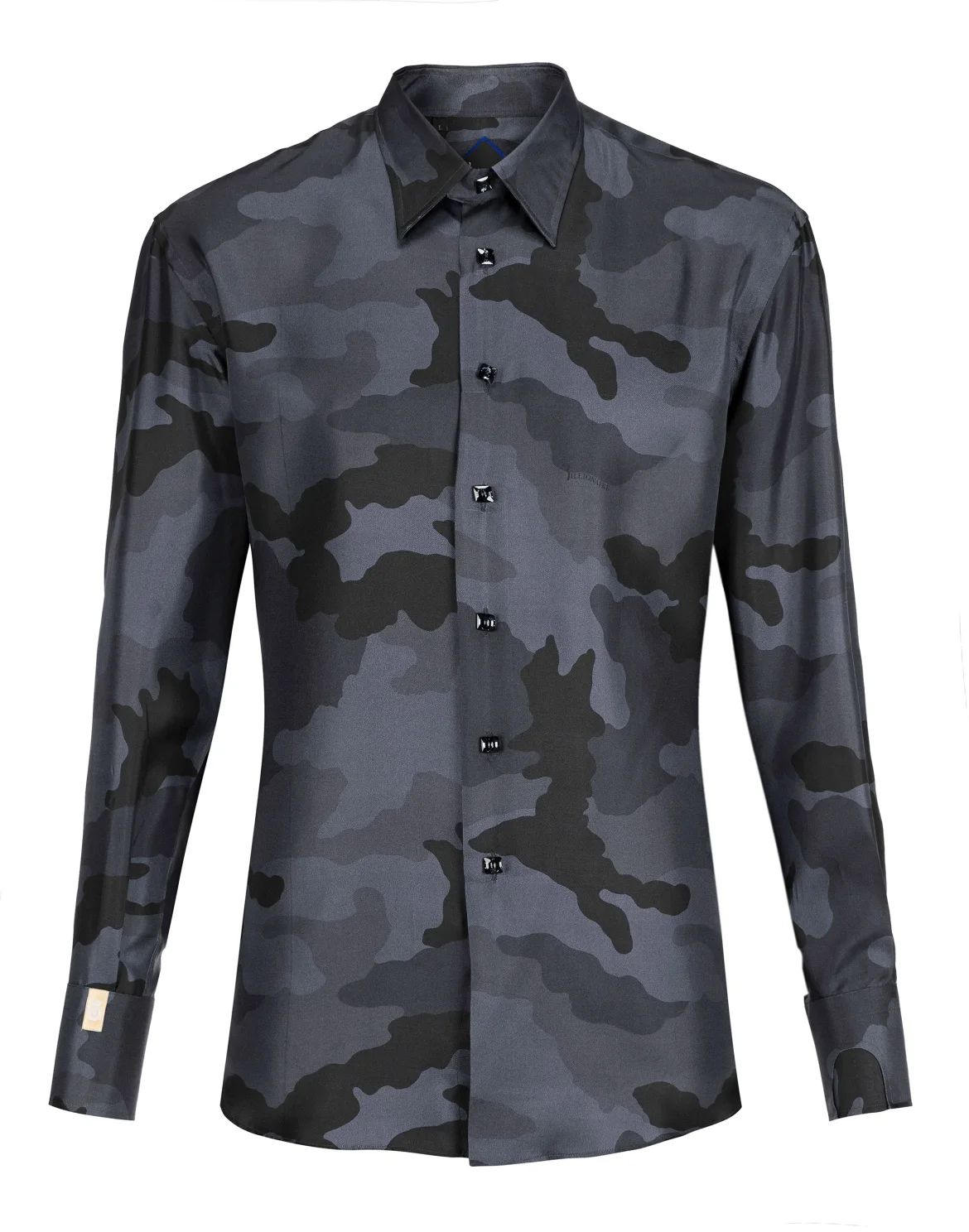 Shirt Gold Cut LS/Milano Camouflage, цвет: Черный
