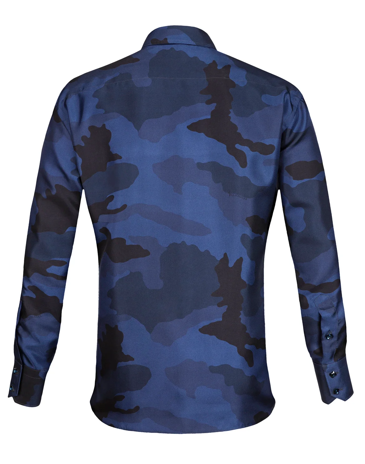 Shirt Gold Cut LS/Milano Camouflage, цвет: Синий