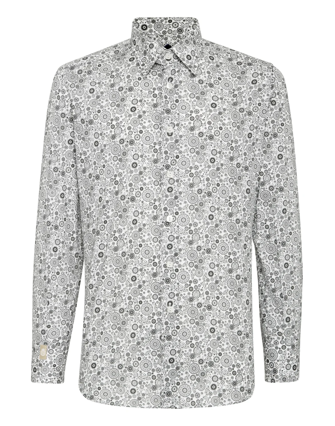Shirt Silver Cut LS/Milano/Multi/ Original, цвет: Черный
