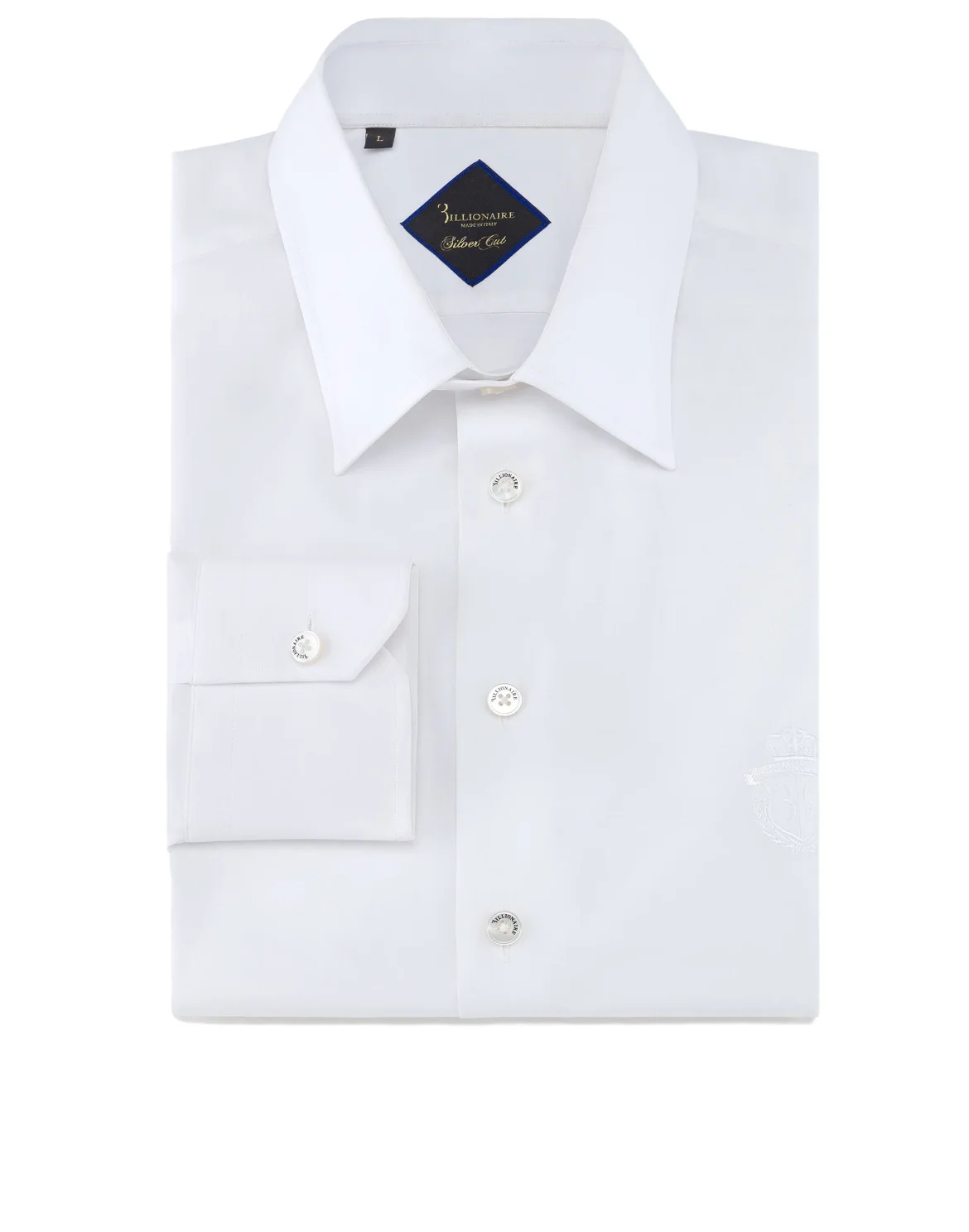 Shirt Gold Cut LS/Flavio Original, цвет: Белый