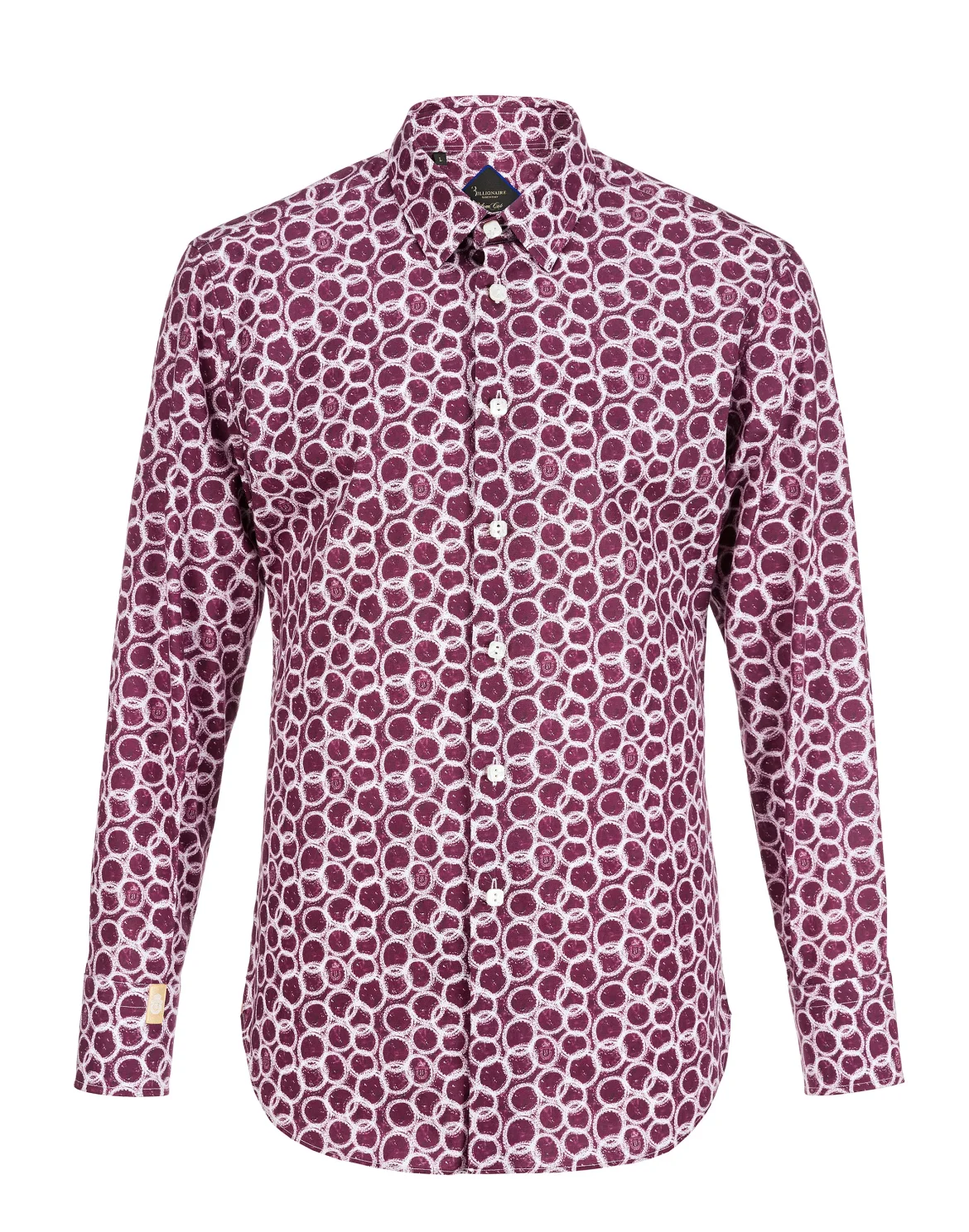 Shirt Gold Cut LS/Flavio Original, цвет: Красный