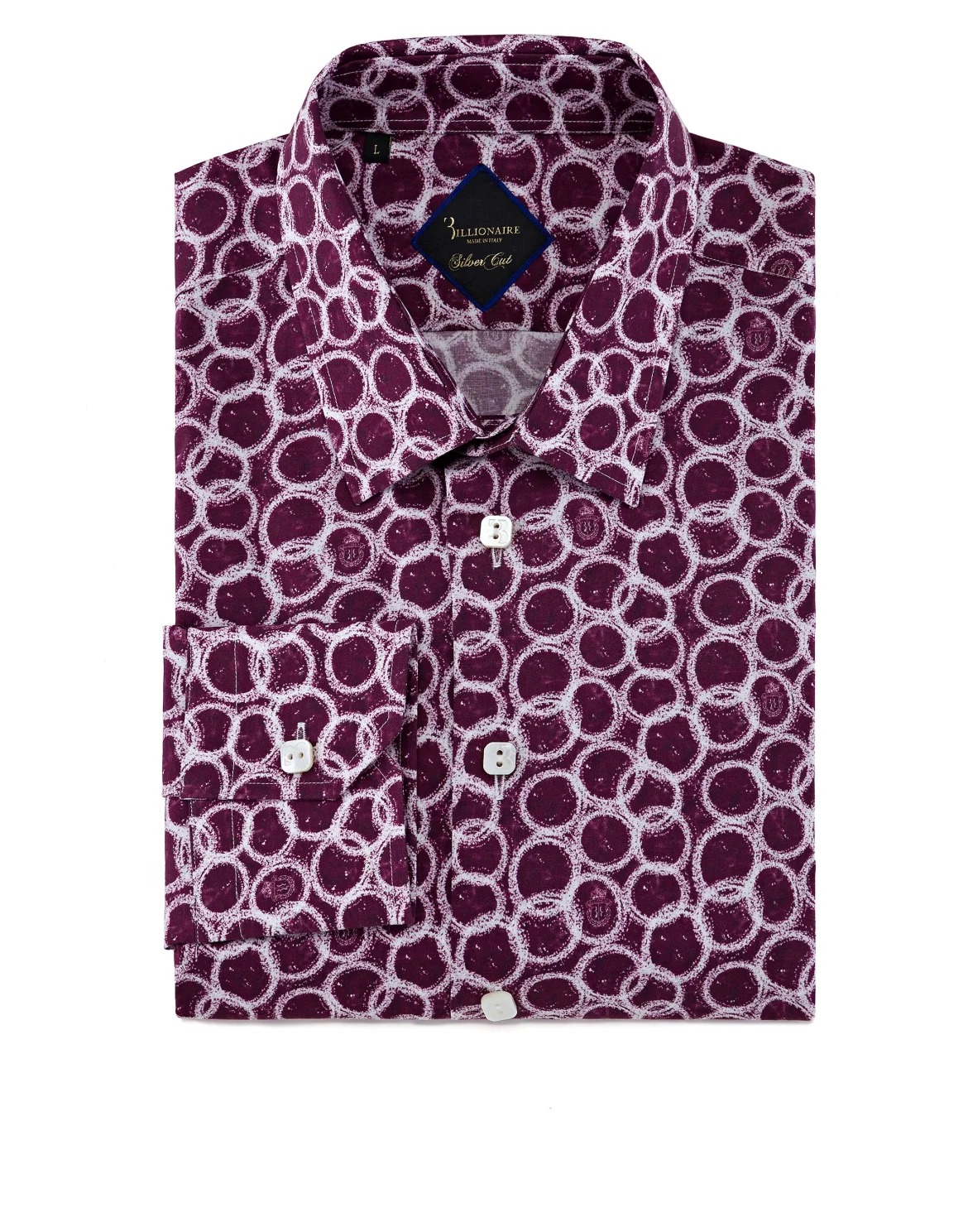 Shirt Gold Cut LS/Flavio Original, цвет: Красный