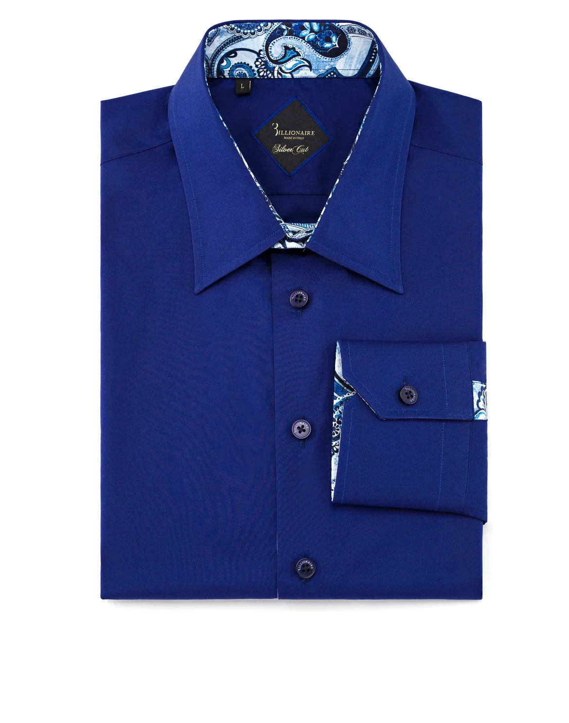 Shirt Gold Cut LS/Flavio Original, цвет: Синий