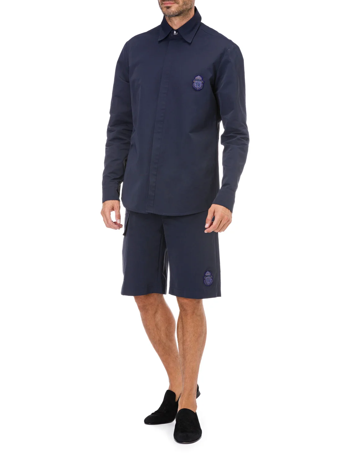 Short Trousers Crest, цвет: Синий