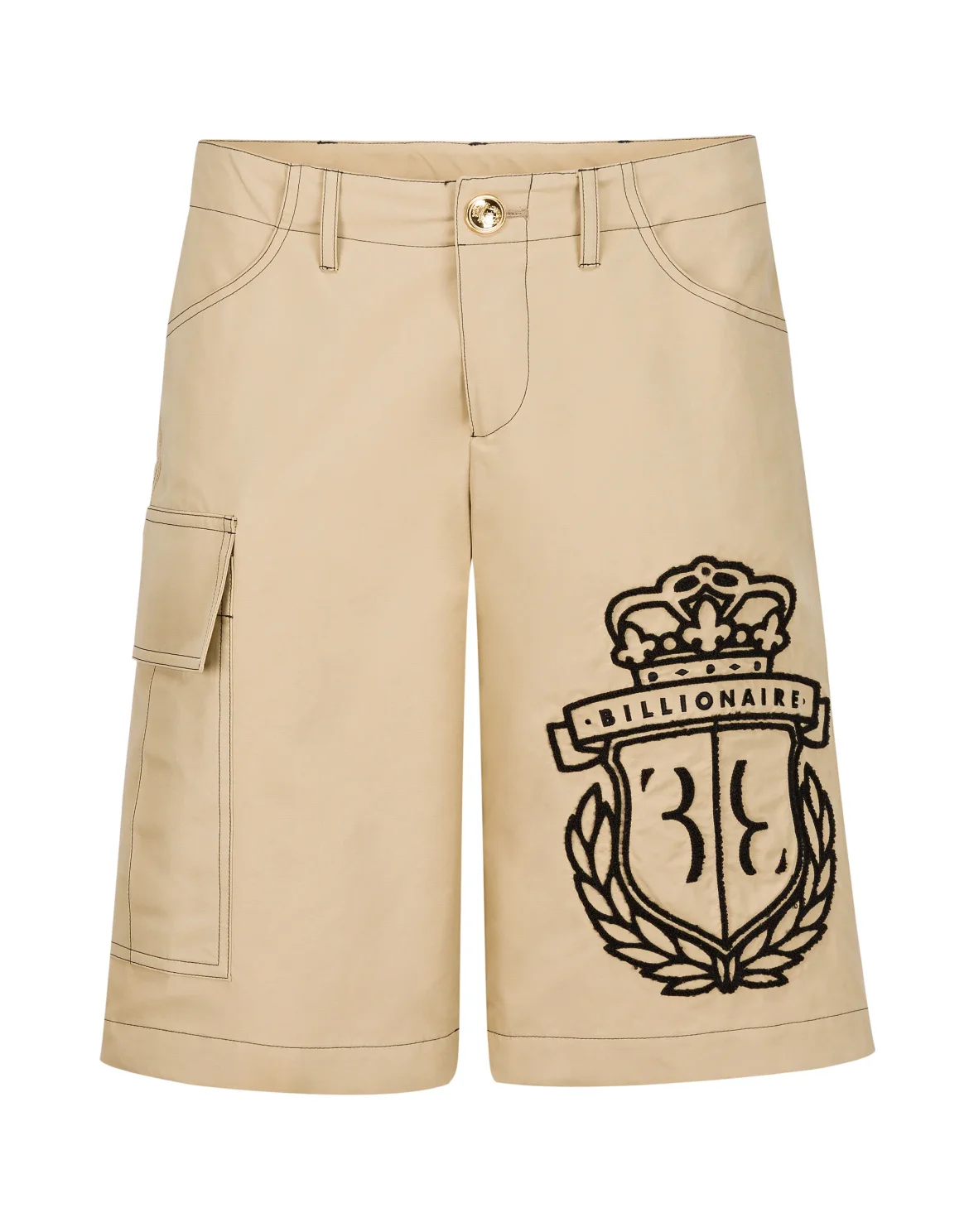 Short Trousers Crest, цвет: Бежевый