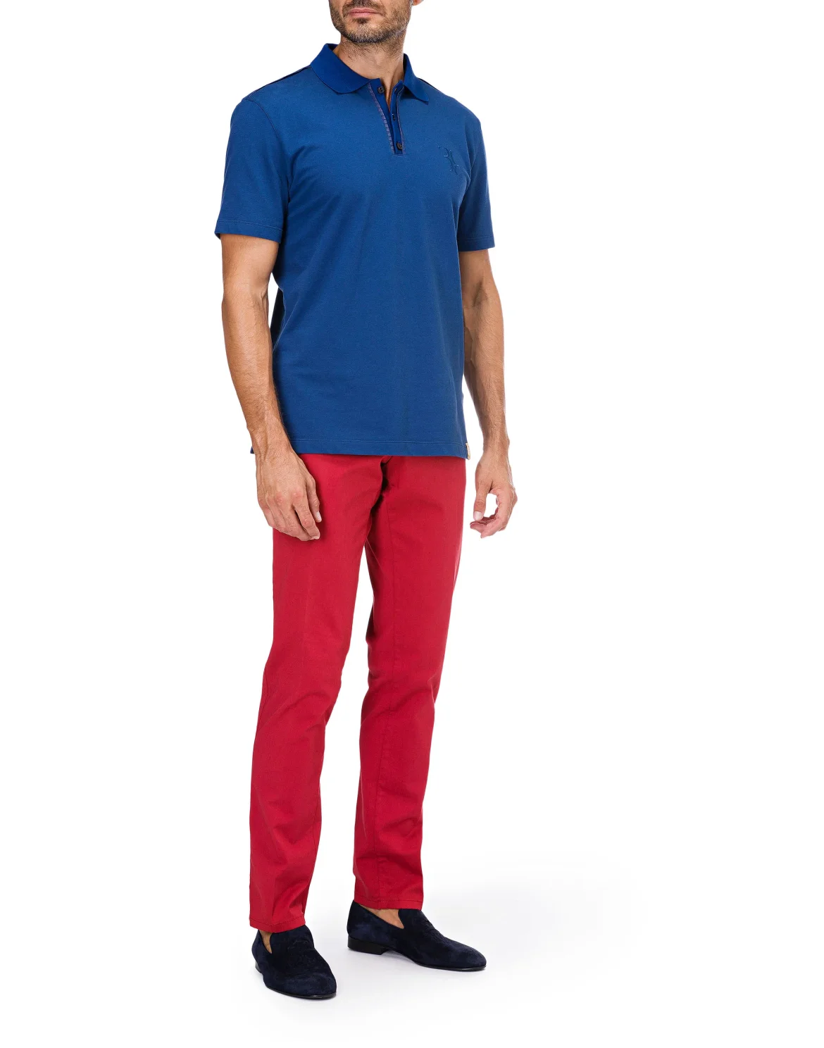 Slim Trousers Crest, цвет: Красный