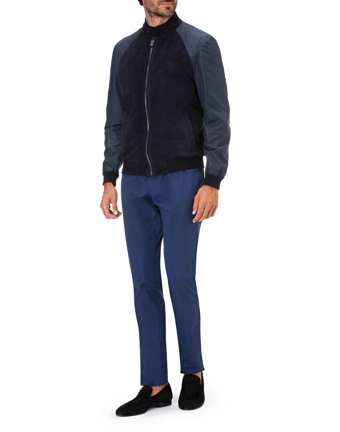 Slim Trousers Crest, цвет: Синий