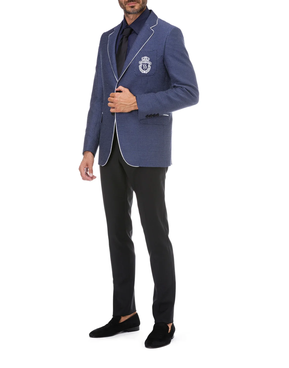 Slim Trousers Crest, цвет: Черный