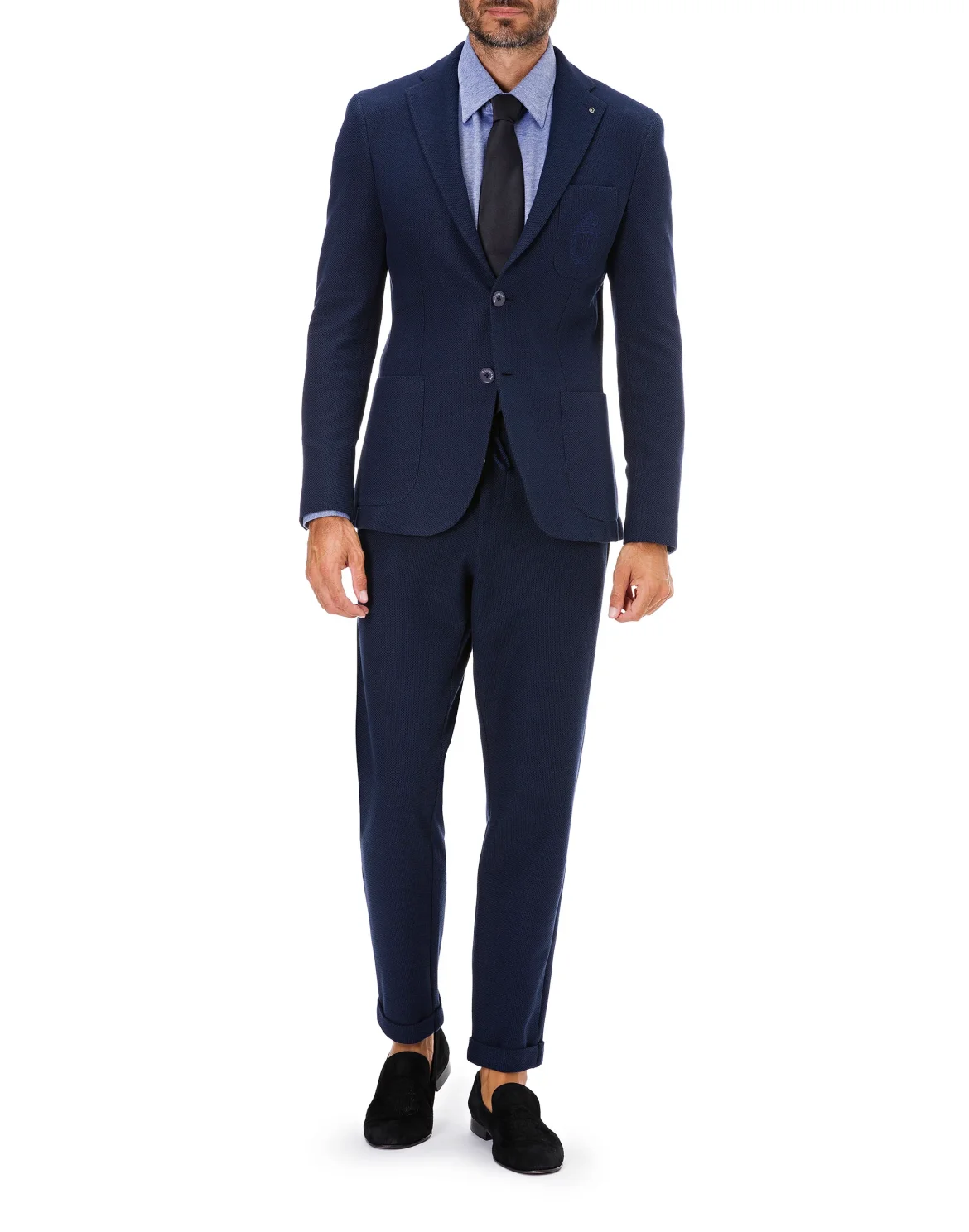 Long Trousers Regular Fit Crest, цвет: Синий