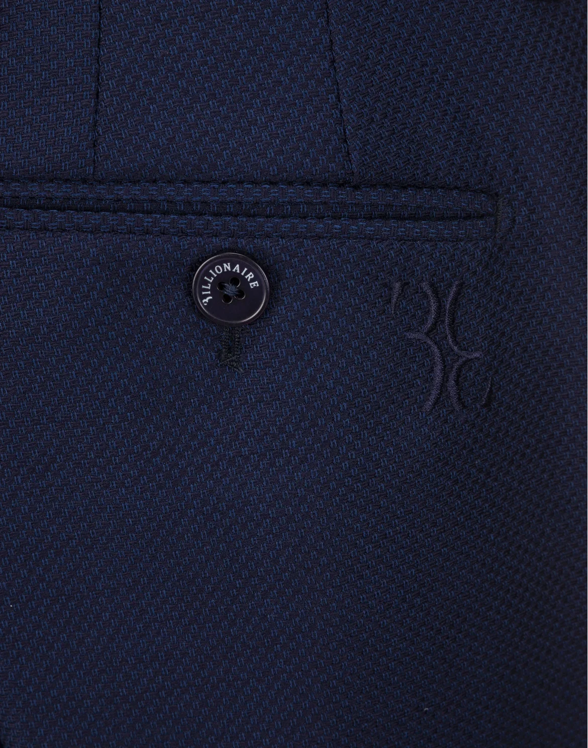 Slim Trousers Double B, цвет: Синий