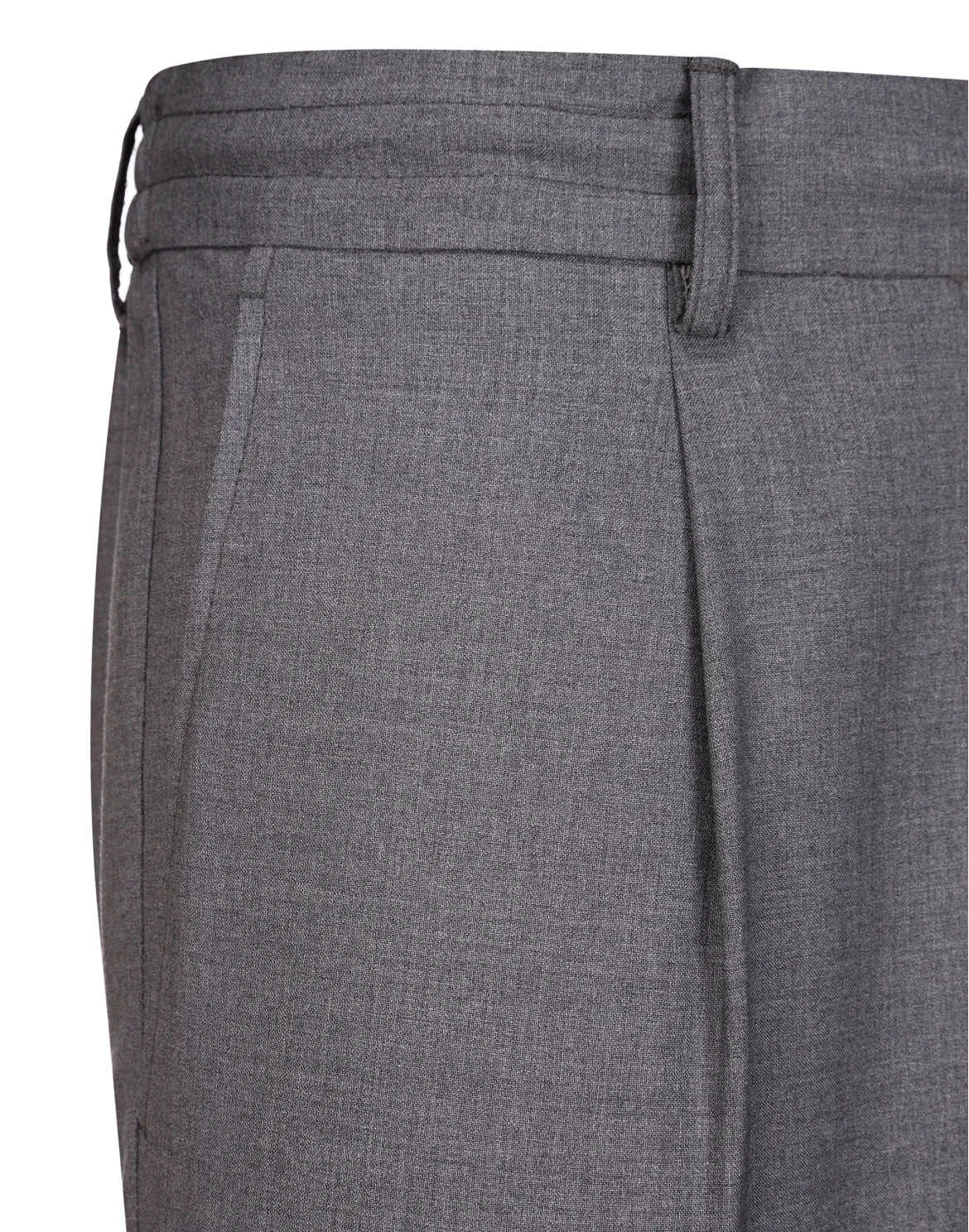 Slim Trousers Double B, цвет: Серый