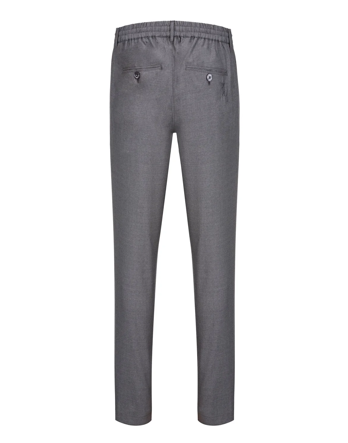 Slim Trousers Double B, цвет: Серый