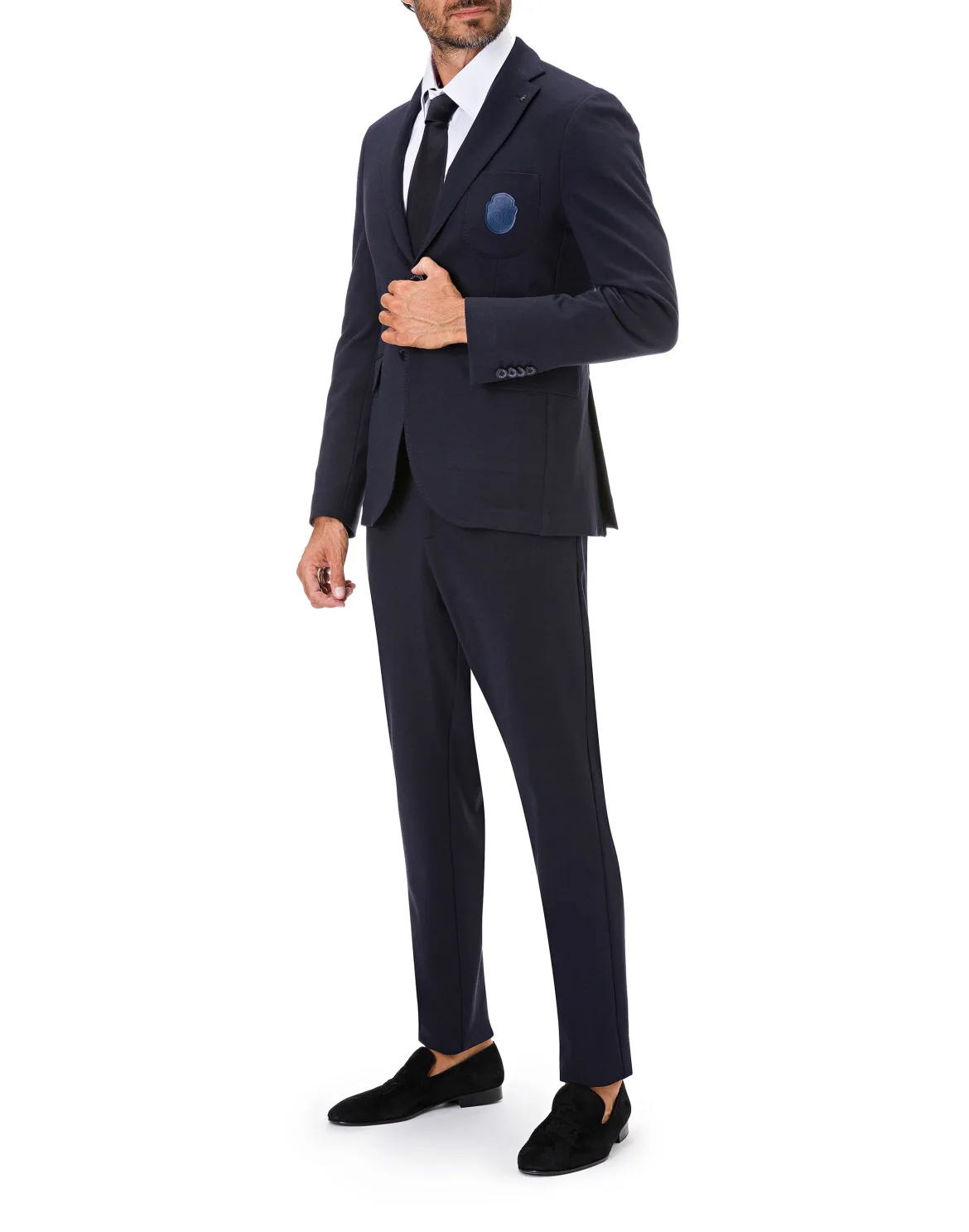 Slim Trousers Crest, цвет: Синий