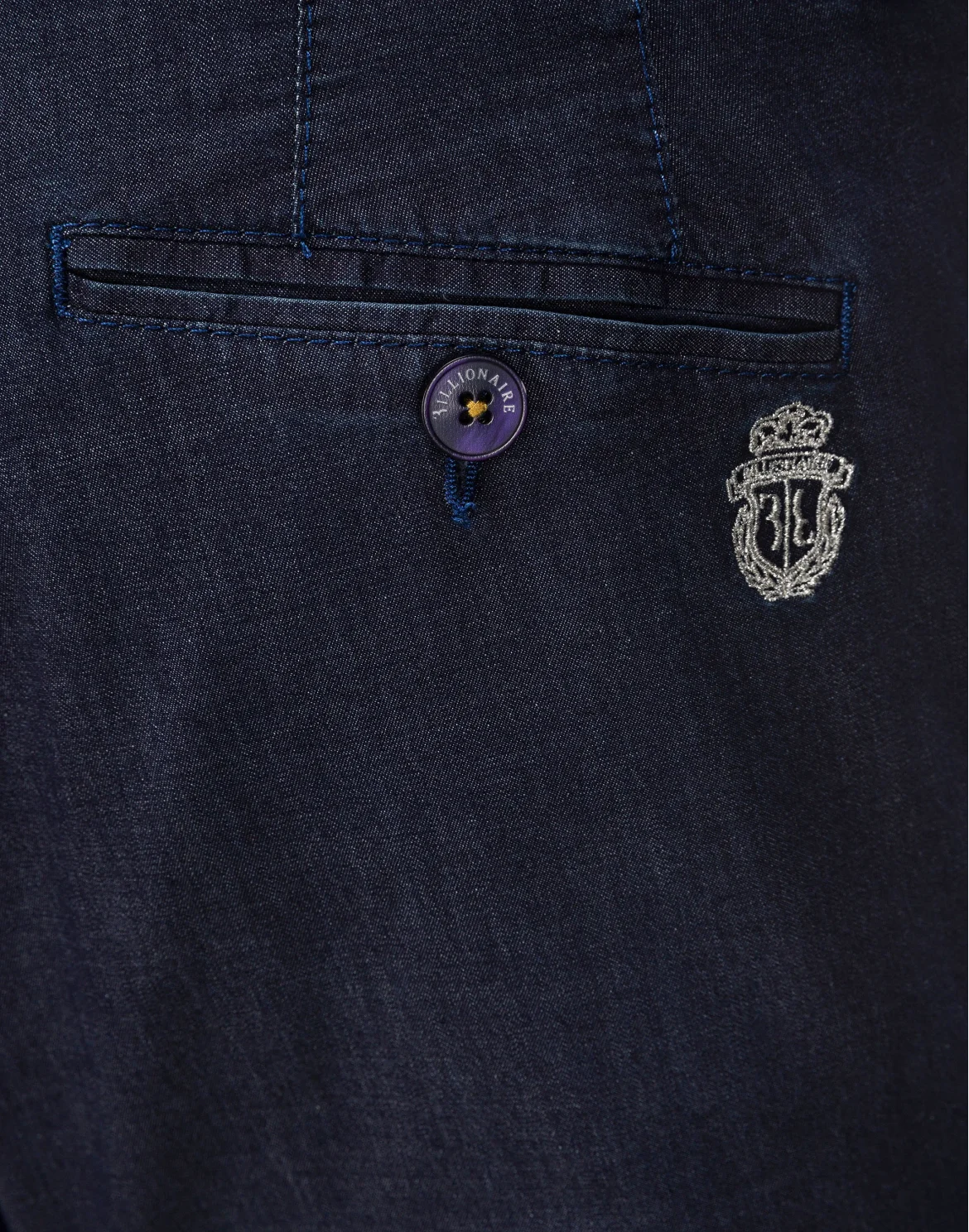 Slim Trousers Crest, цвет: Синий