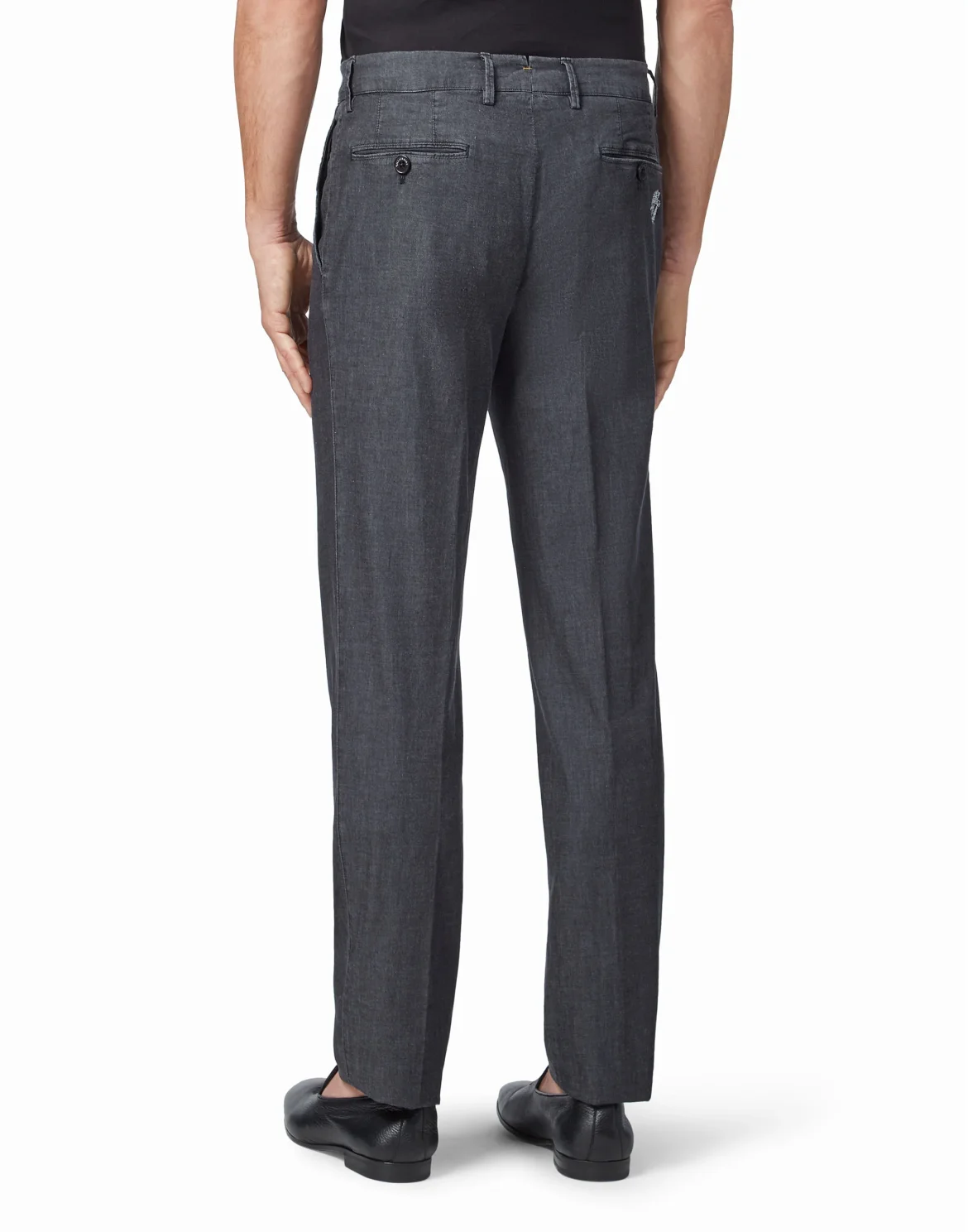 Long Trousers Regular Fit Crest, цвет: Черный