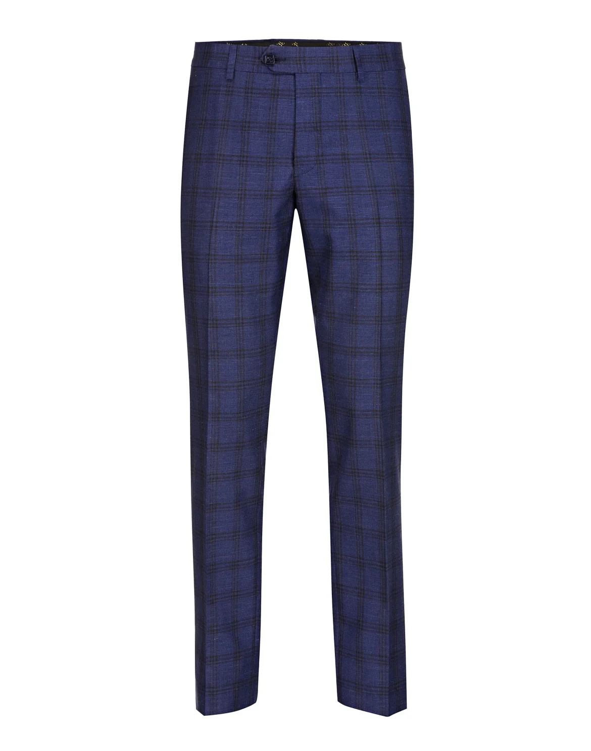 Long Trousers Regular Fit Elegant, цвет: Синий