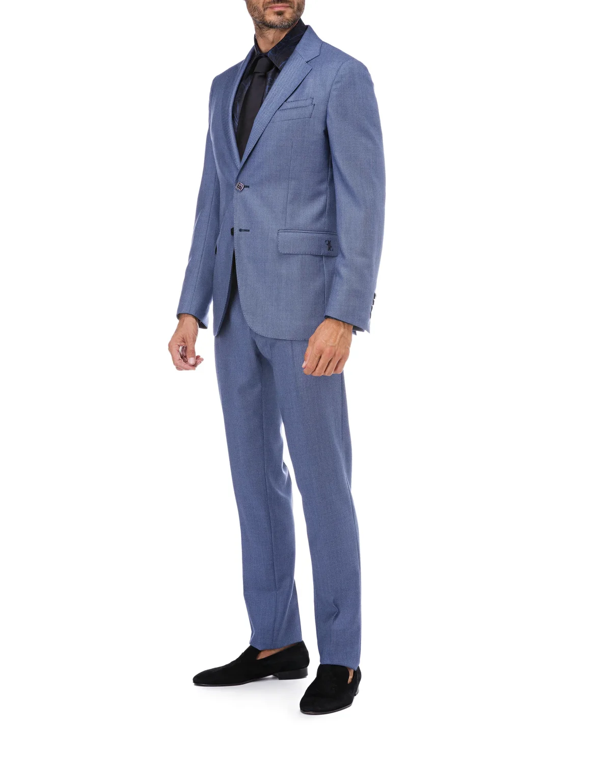 Long Trousers Regular Fit Double B, цвет: Синий