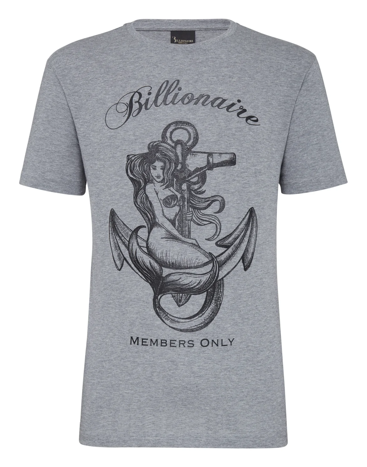 T-shirt Round Neck SS Members only, цвет: Серый