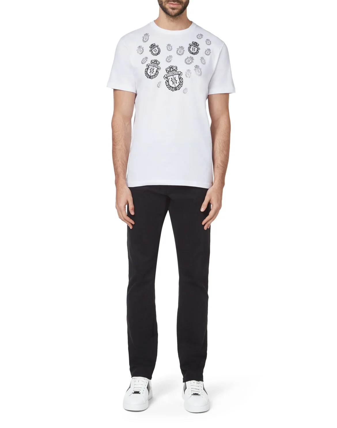 T-shirt Round Neck SS Crest, цвет: Белый
