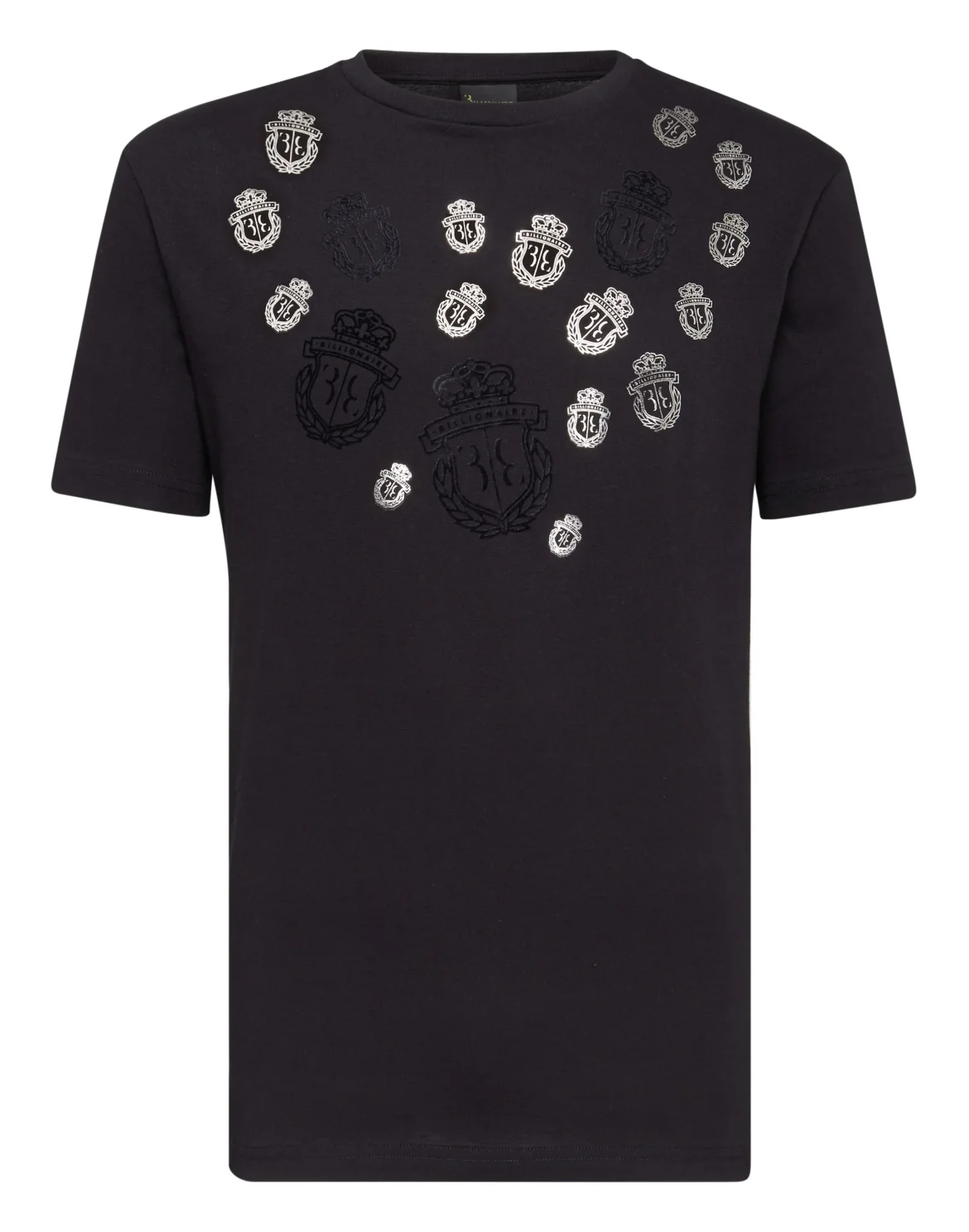 T-shirt Round Neck SS Crest, цвет: Черный