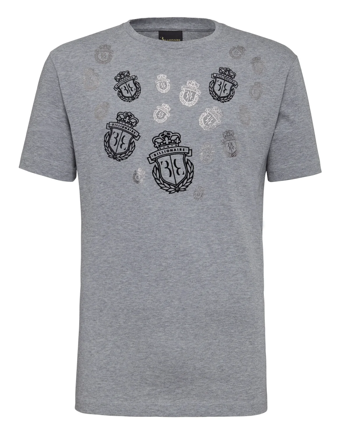 T-shirt Round Neck SS Crest, цвет: Серый