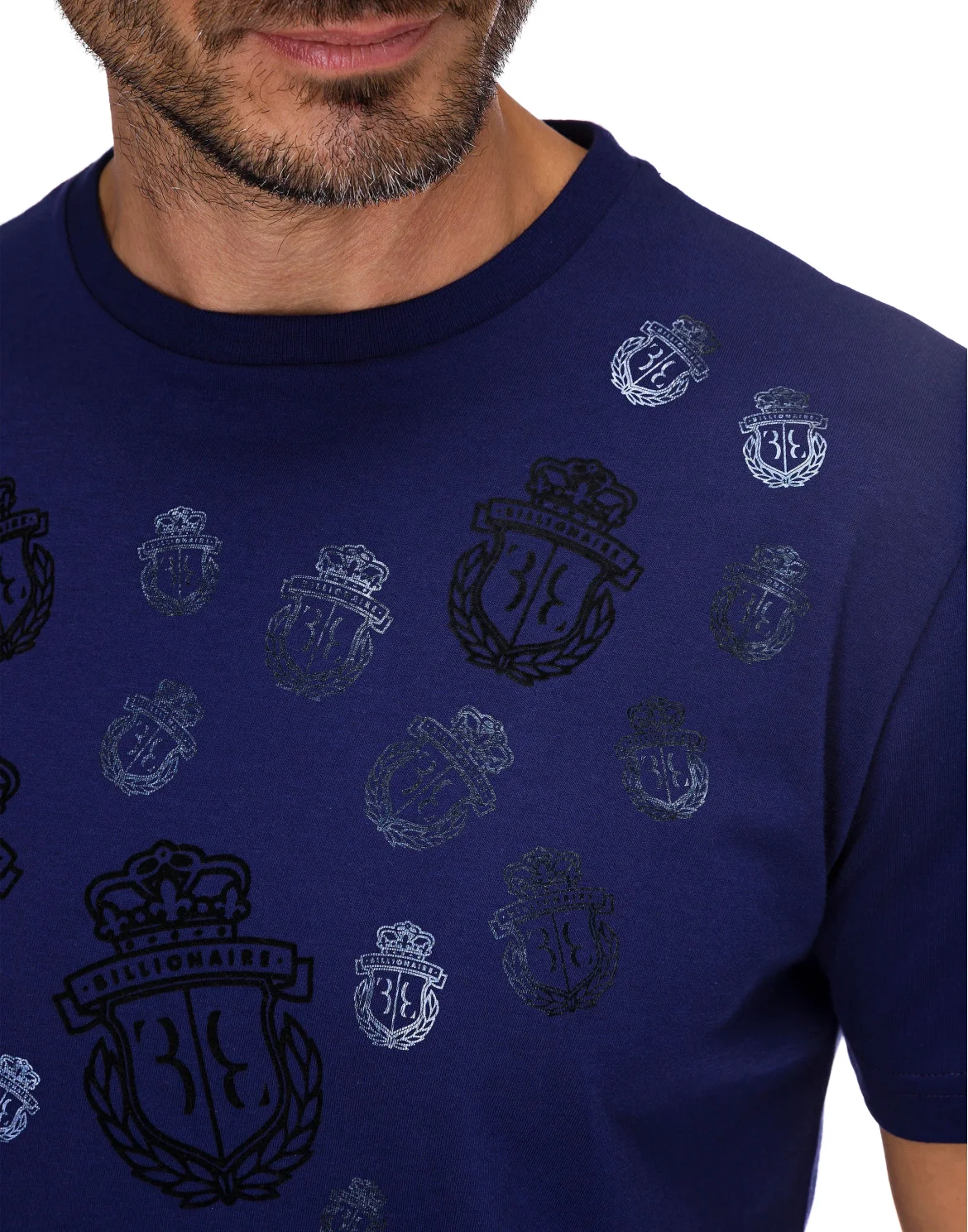 T-shirt Round Neck SS Crest, цвет: Синий