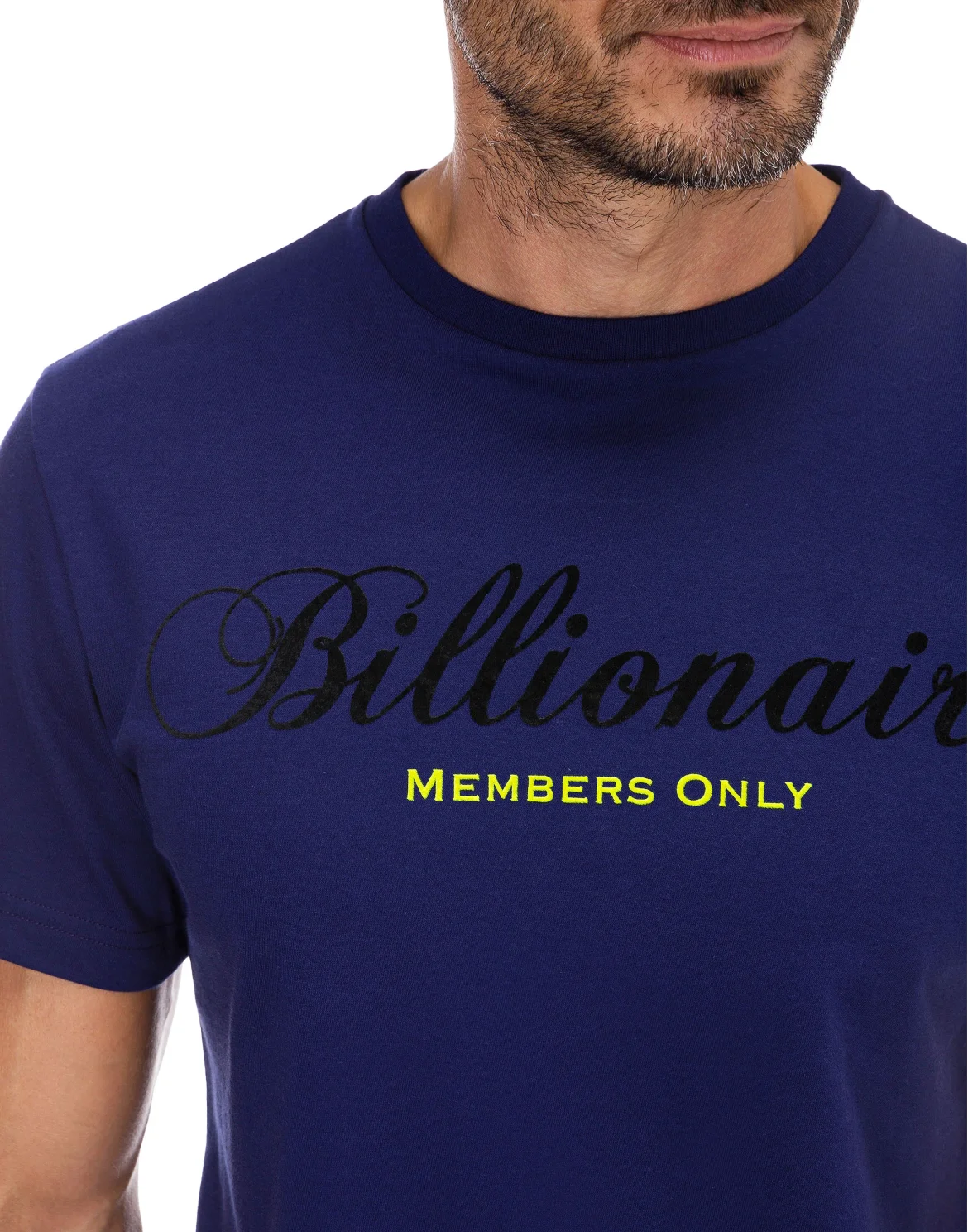T-shirt Round Neck SS Members only, цвет: Синий