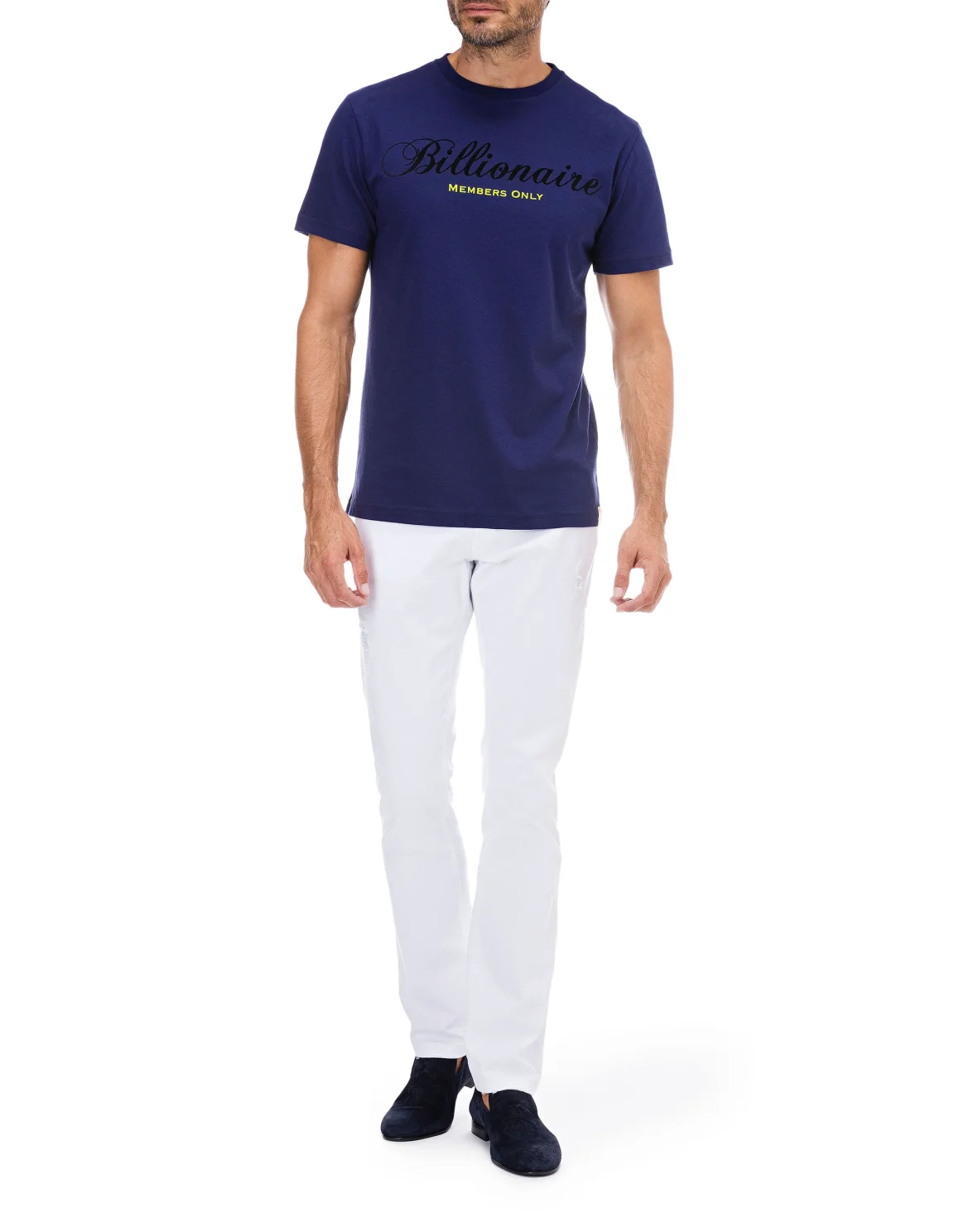 T-shirt Round Neck SS Members only, цвет: Синий