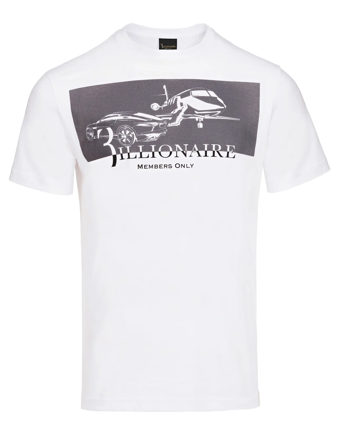 T-shirt Round Neck SS Members only, цвет: Белый