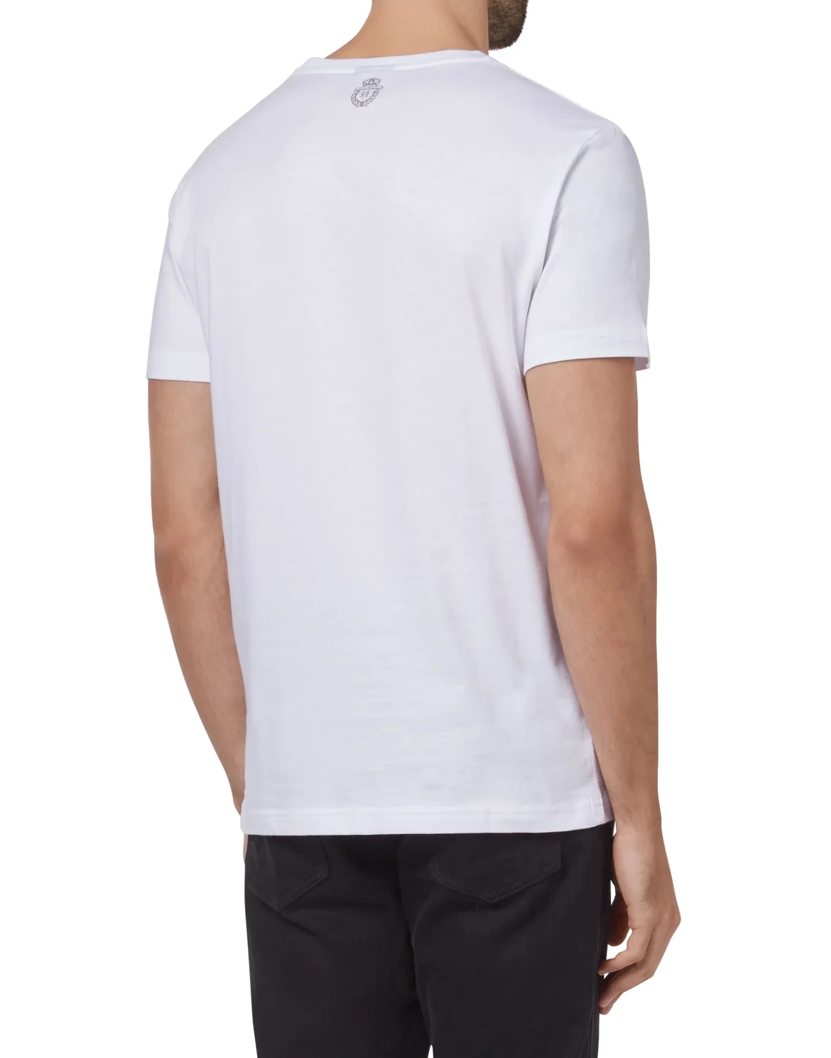 T-shirt Round Neck SS Military, цвет: Белый