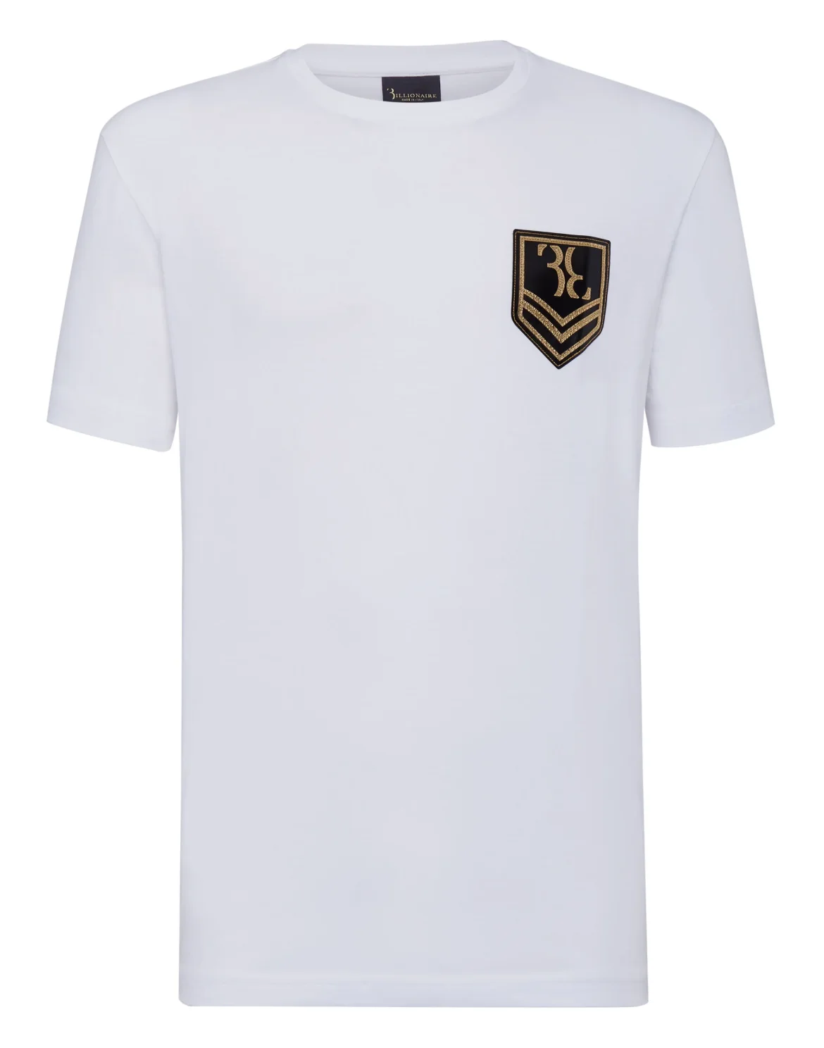 T-shirt Round Neck SS Military, цвет: Белый