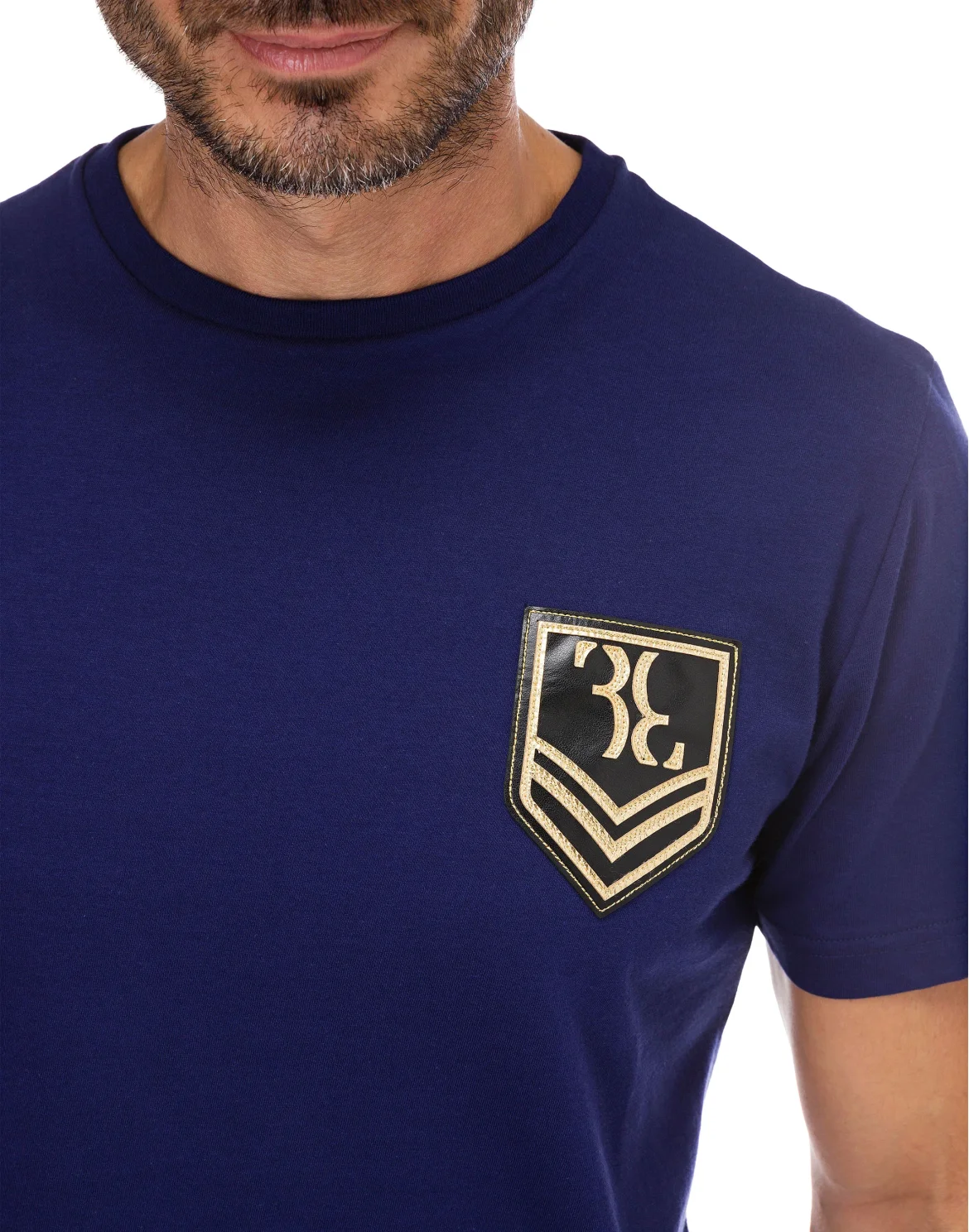 T-shirt Round Neck SS Military, цвет: Синий