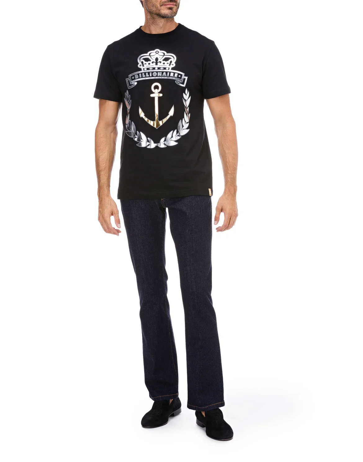 T-shirt Round Neck SS Members only, цвет: Черный