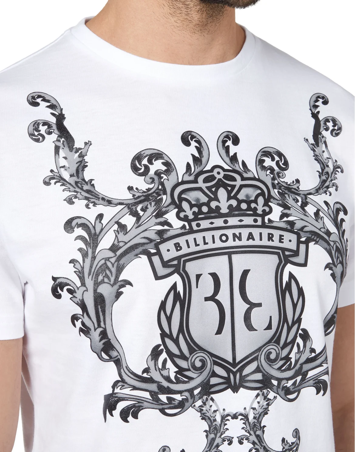 T-shirt Round Neck SS Lion, цвет: Белый
