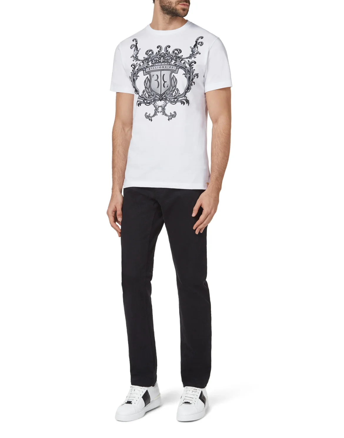 T-shirt Round Neck SS Lion, цвет: Белый
