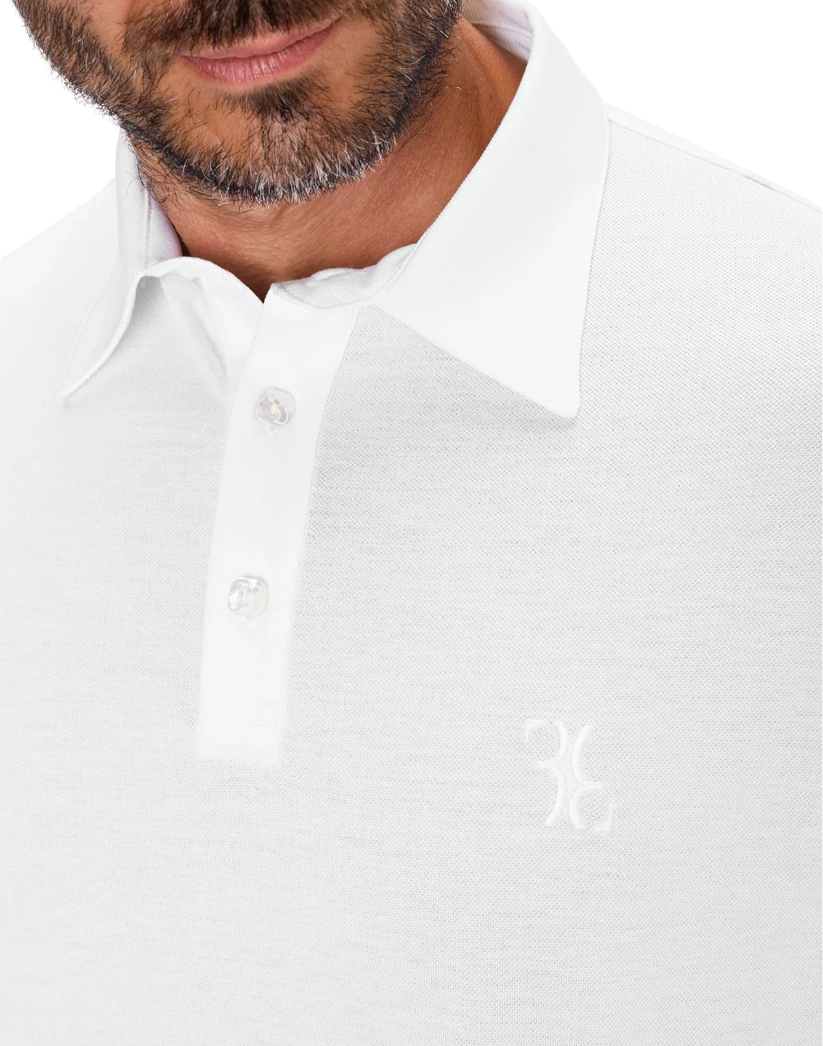 Polo shirt LS Statement, цвет: Белый