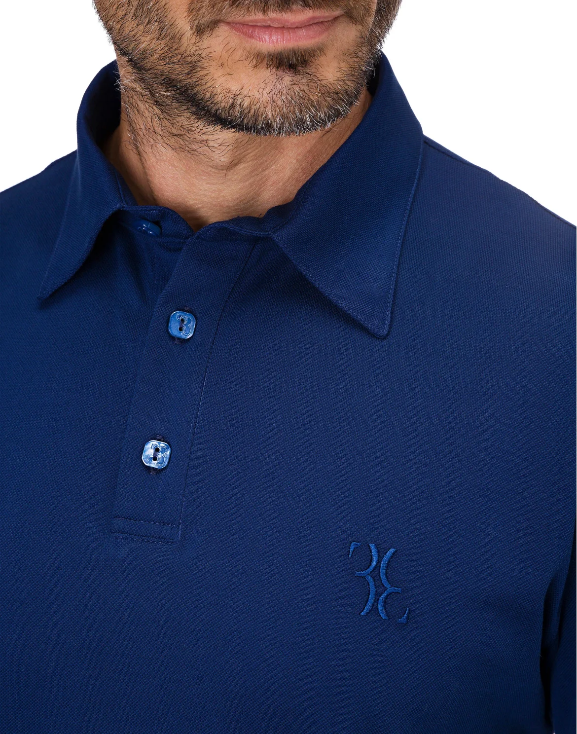 Polo shirt LS Statement, цвет: Синий