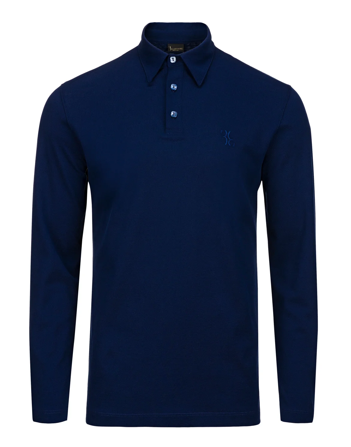 Polo shirt LS Statement, цвет: Синий