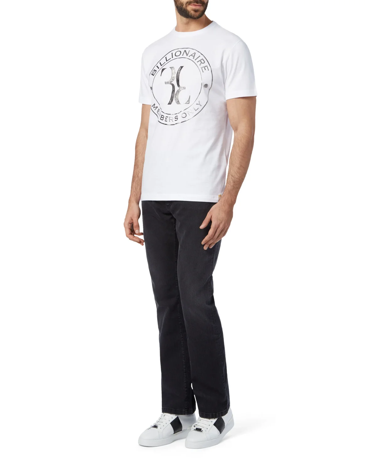 T-shirt Round Neck SS Members only, цвет: Белый